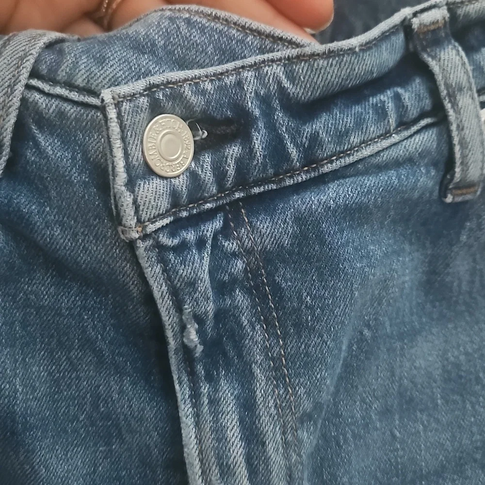 Abercrombie & Fitch The '90s Straight Ultra High-rise Size 28/ 6 Regular - Picture 3 of 8